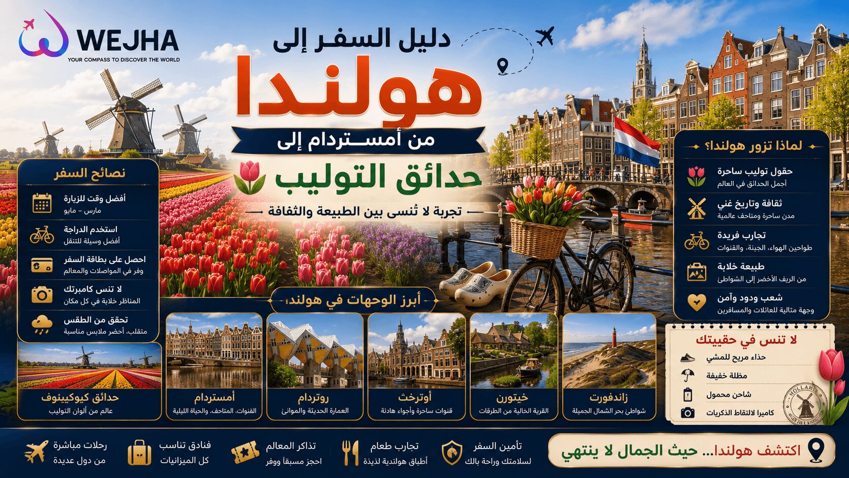 دليل السفر إلى هولندا