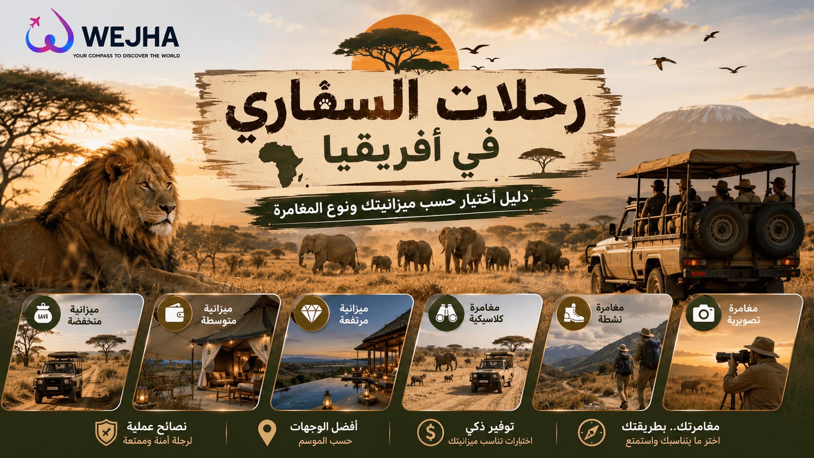 رحلات السفاري في أفريقيا